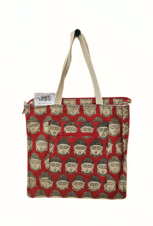 Shanti Buddha Print Vistaar Tote