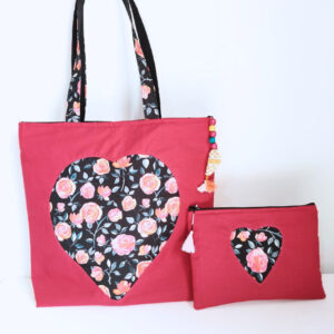 Monstera Tropical Vistaar Tote Set