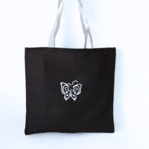 Midnight Butterfly MiniAura Tote