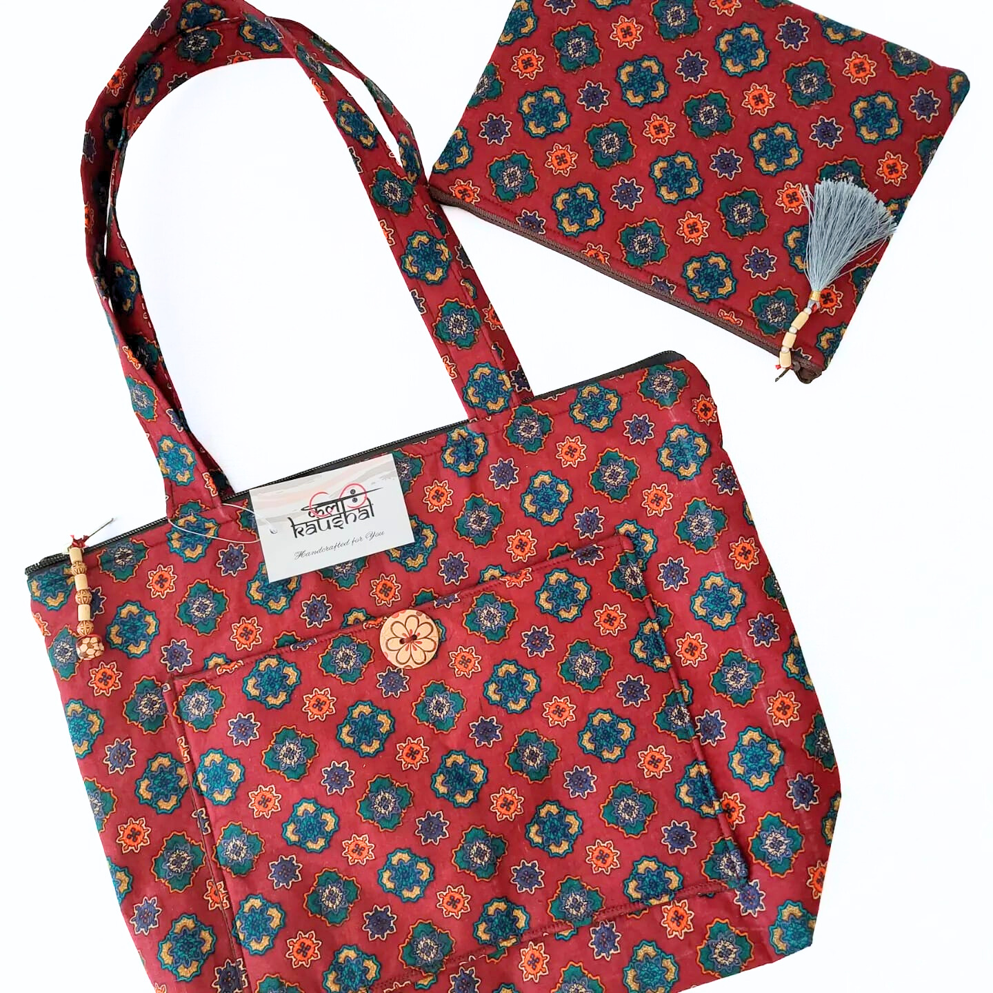 Jaipur Geometric MiniAura Tote Set