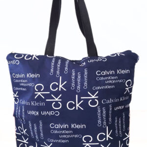 Ck Logo Print MiniAura Tote