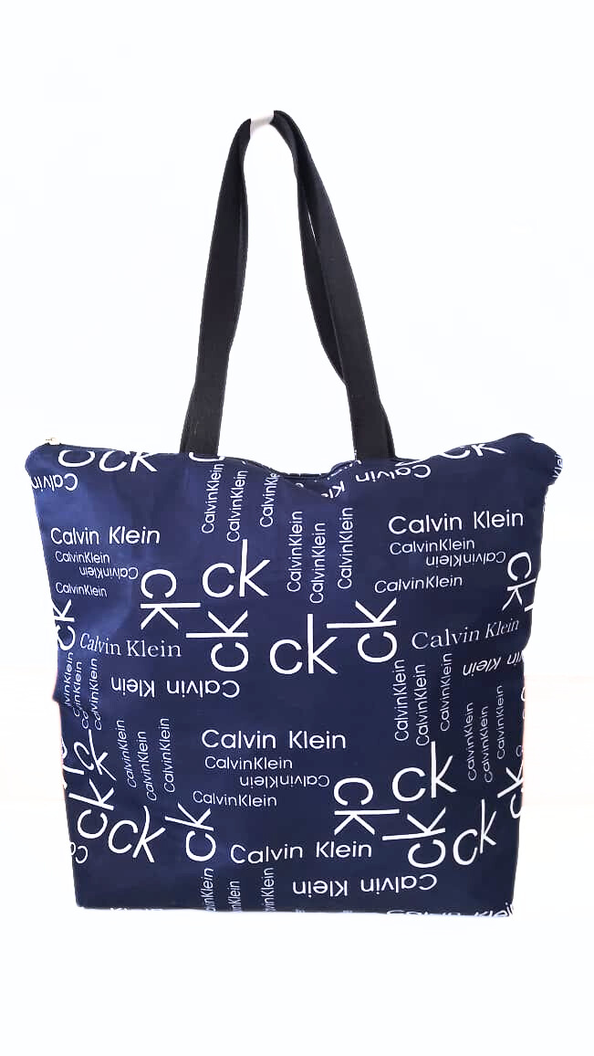 Ck Logo Print MiniAura Tote