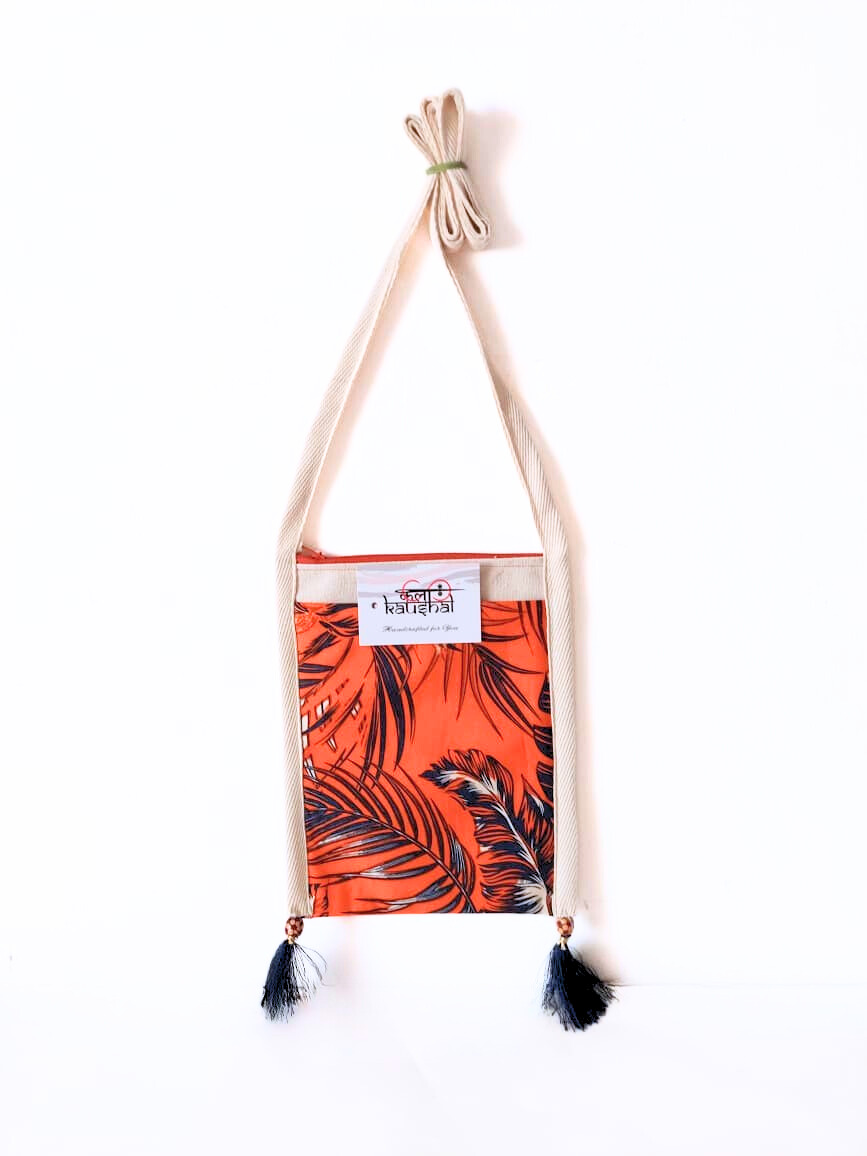 Coral Palm TrioToat Sling