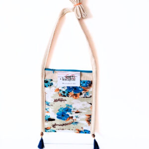 Blue Hibiscus TrioToat Sling