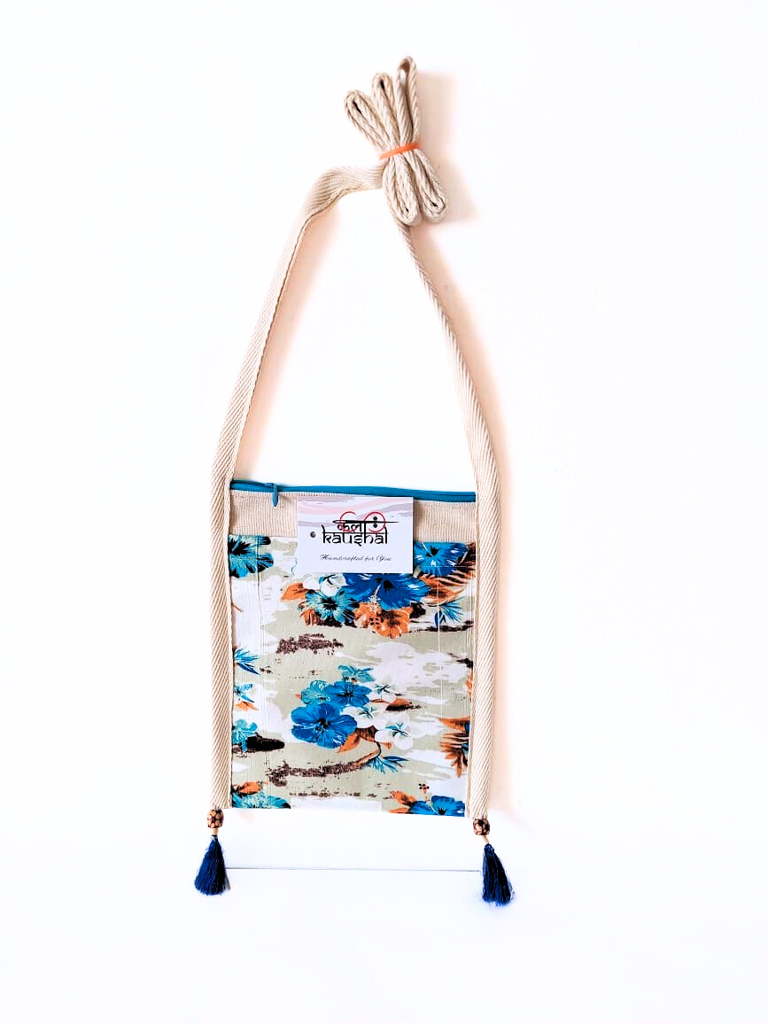 Blue Hibiscus TrioToat Sling