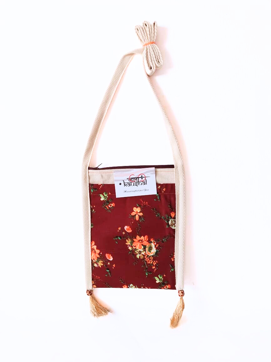 Maroon Garden TrioToat Sling