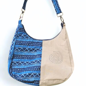 Kantha Swirl Luna Sling Bag
