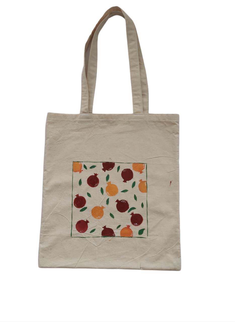 Anar Hand-Painted Rangrez Tote