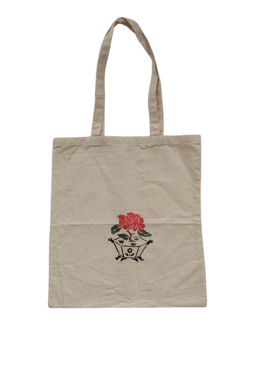 Gulab Hand-Painted Rangrez Tote