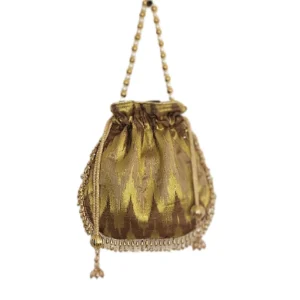 Azure Toned Floral Luxe Potli